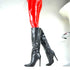 DAMEN SCHUHE TREND STIEFELETTEN | ELEGANT MODERN STILETTOS SCHWARZ